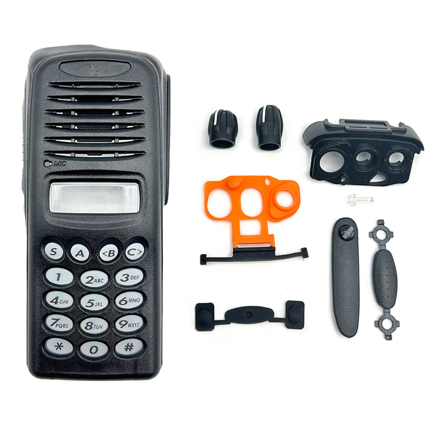 Full-keypad  Front Housing Case For TK2180 TK3180