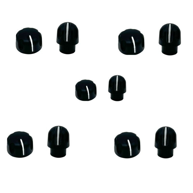 5pcs Volume Knob And Channel Frequency knob For Apx6000 Apx7000 Apx8000 Radio