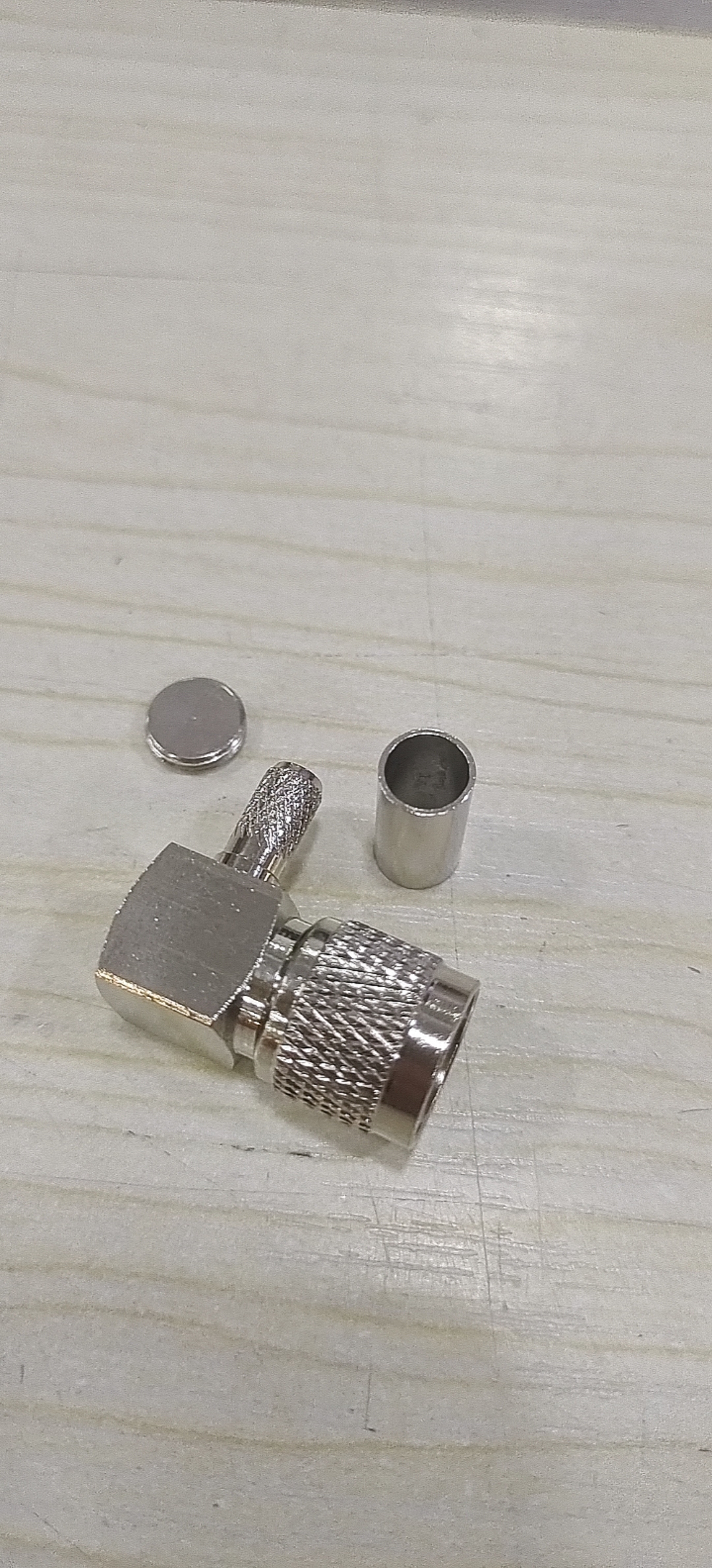 Lot5 N Male Plug to F Female Jack RF Coax Connector Adapter Converter Straight
