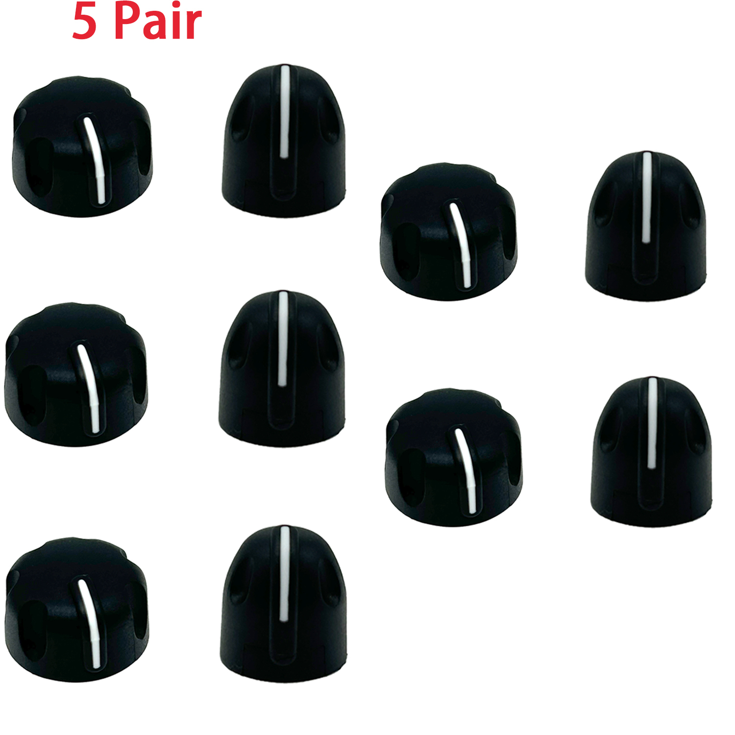 5Pair Volume Knob And Channel Frequency knob For Apx6000 Apx7000 Apx8000 Radio