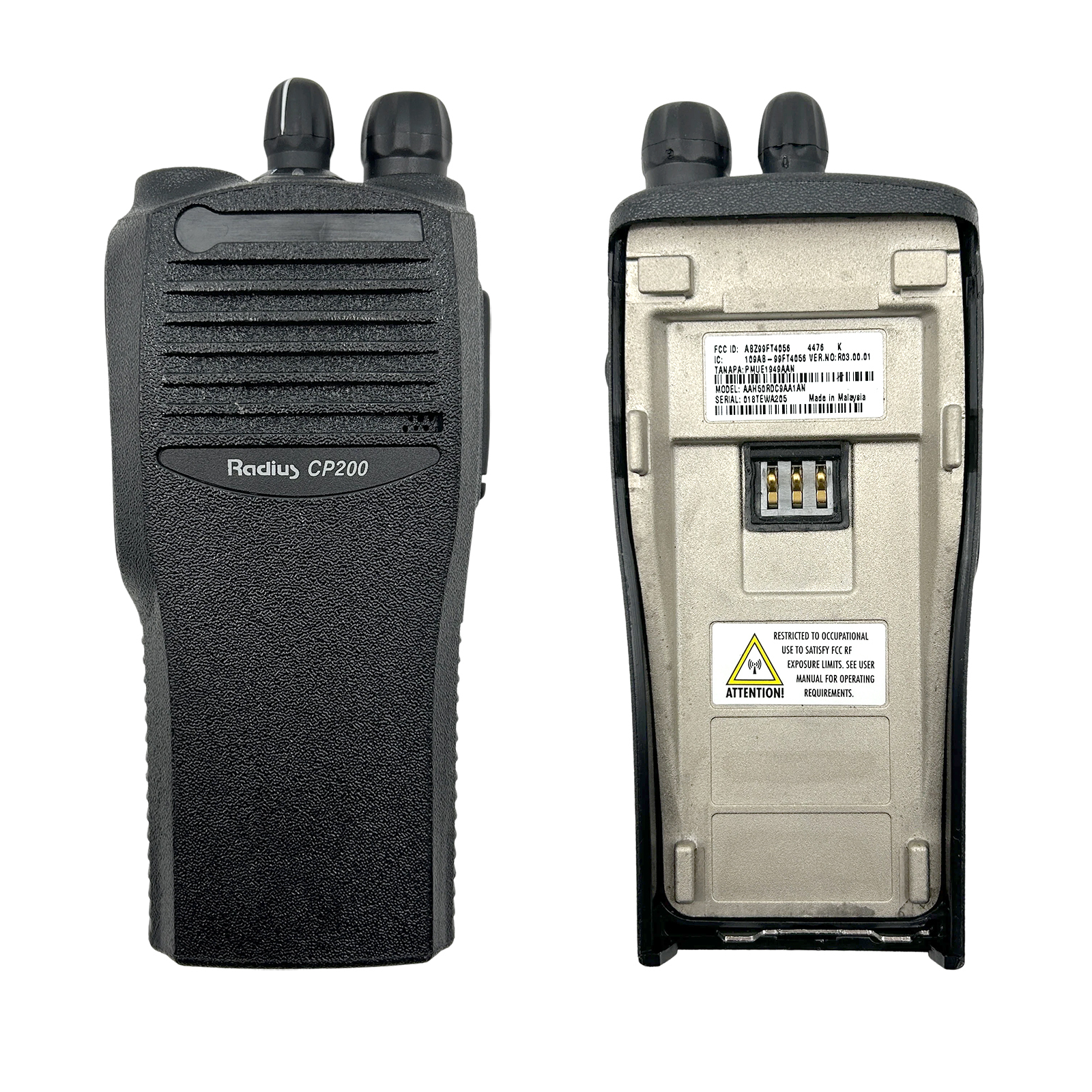 AAH50RDC9AA1AN  CP200 146-174MHz UHF 4CH  Radio