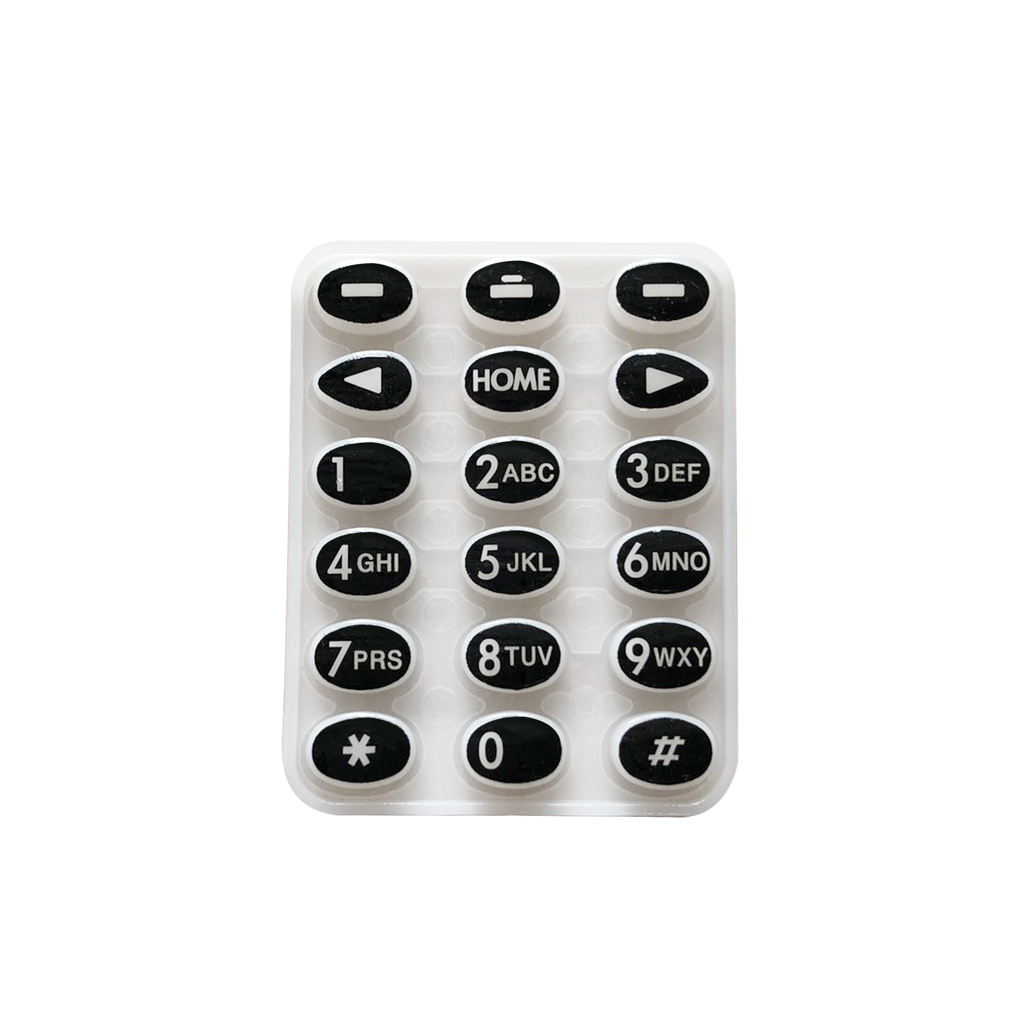 Full Keypad Plastic Rubber For XTS3000