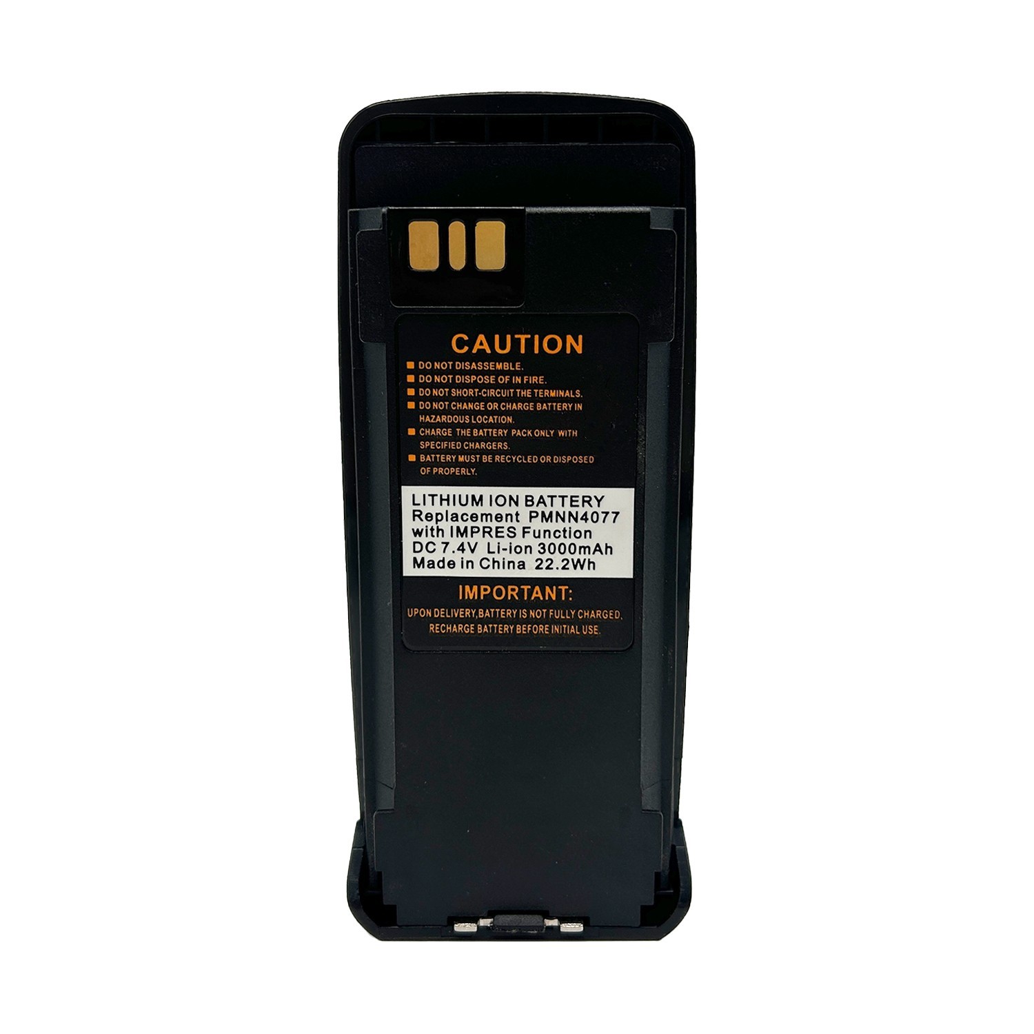 3000mAh PMNN4077 IMPRESS Li-ion Battery