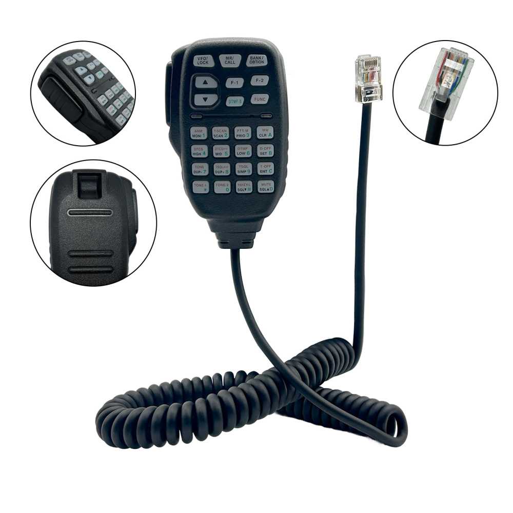 HM-133V 8 Pin DTMF Microphone