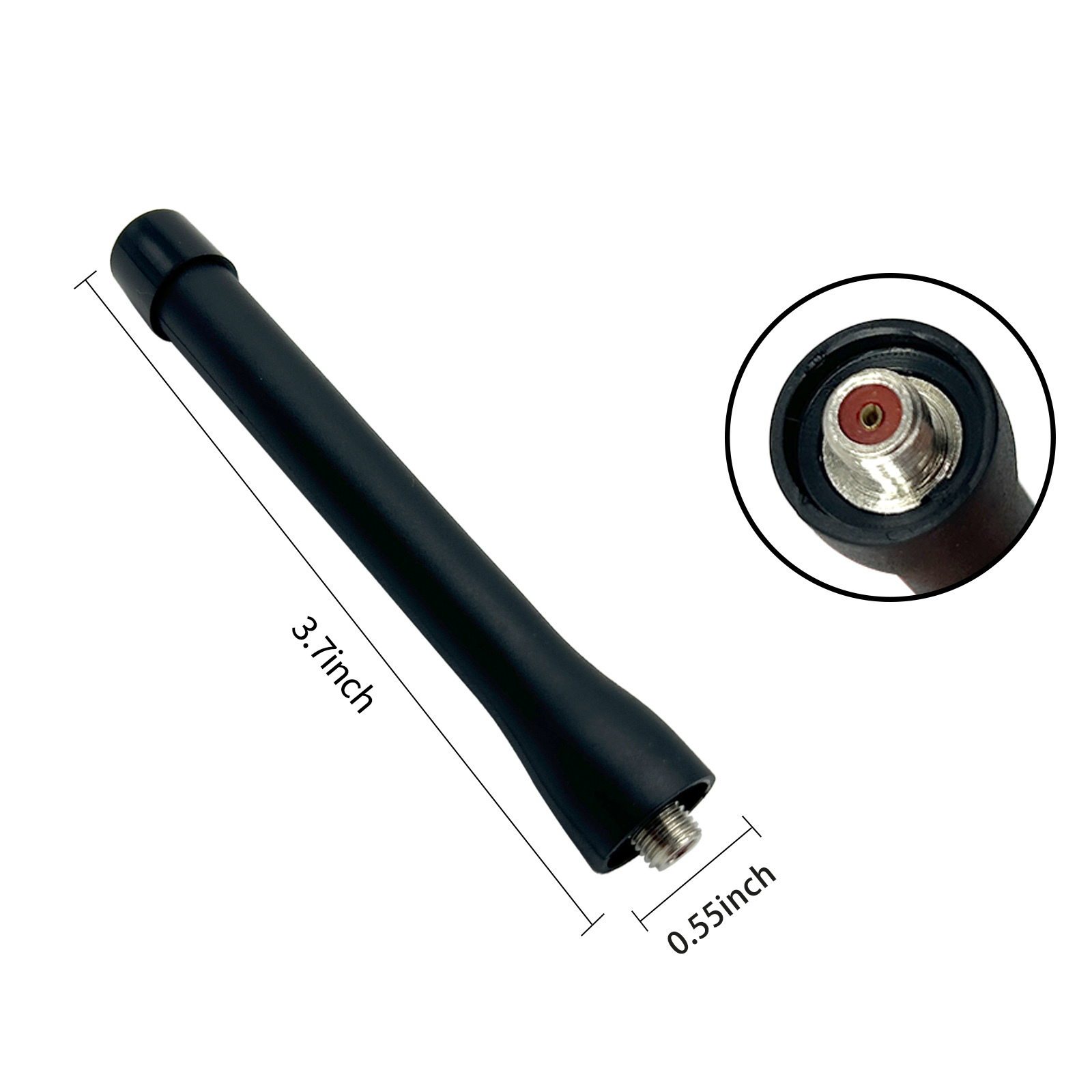 VHF 136-174MHz Antenna 3.7 Inch For HT1000 XTS2500 XTS3000 XTS3500