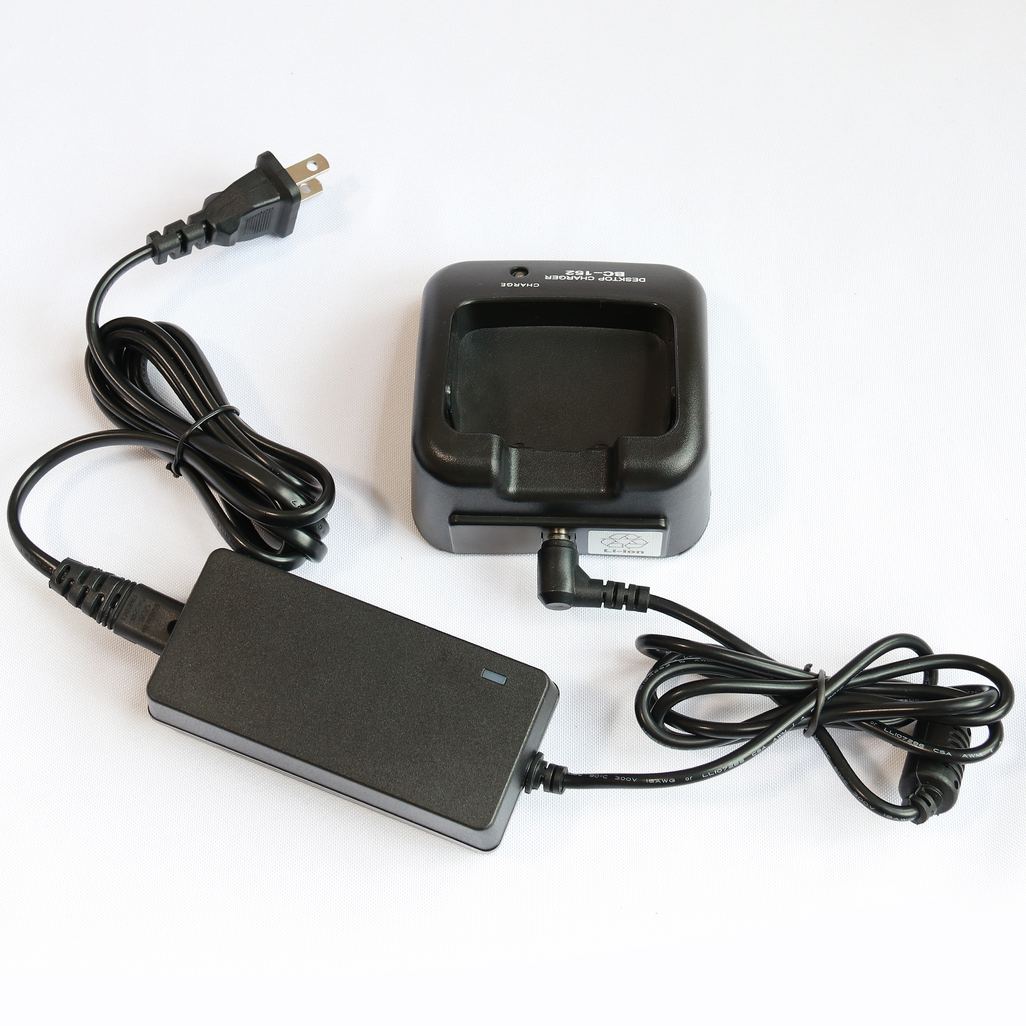 BC-152 Rapid Battery Charger For IC-F50 F60 F51 F61 V85 M87 M88
