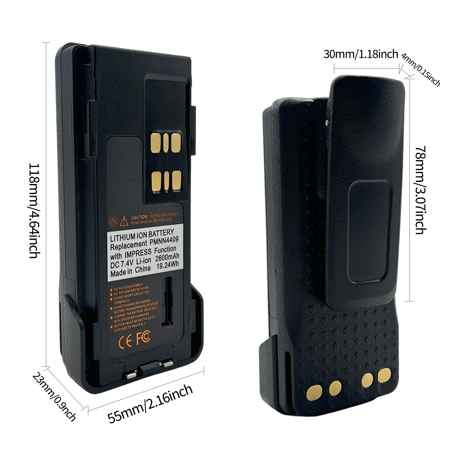 PMNN4409 2600mAh Li-ion Impress Battery