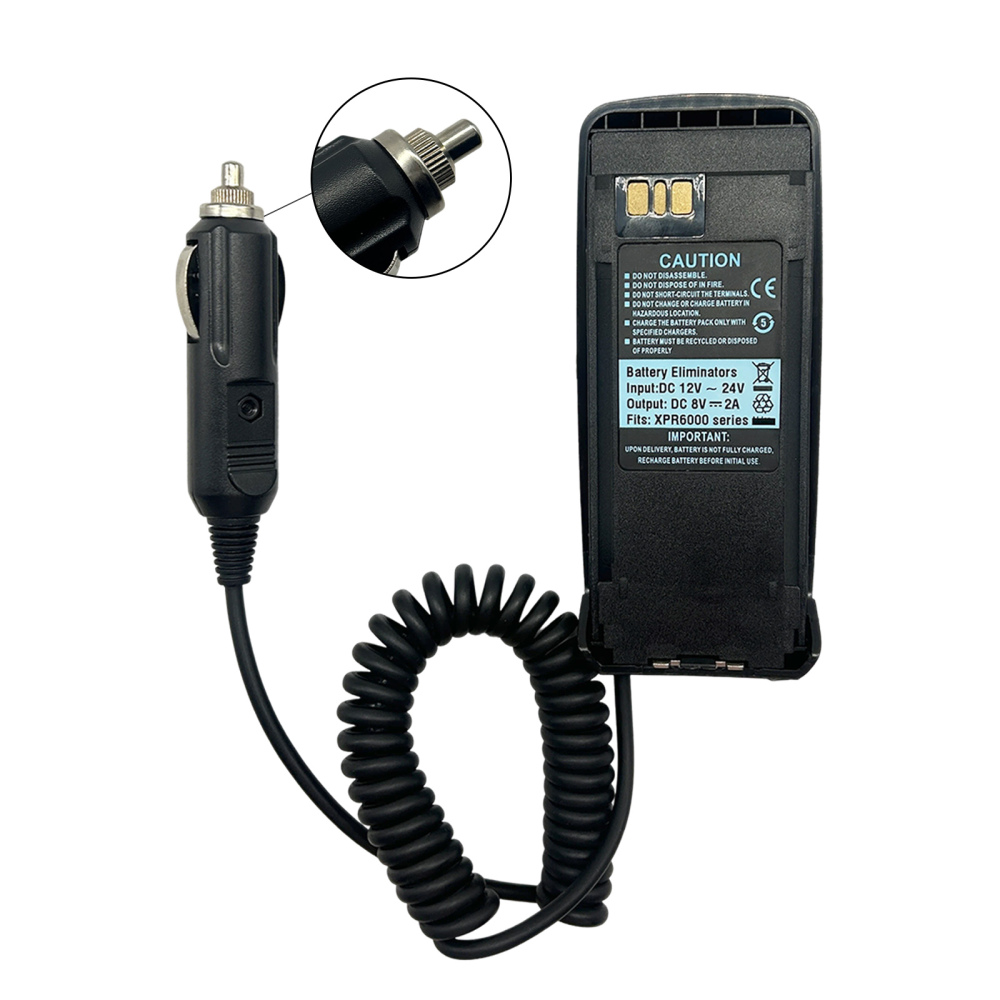 Battery Eliminator for XPR6550 XPR6350 DP3400 PMNN4066