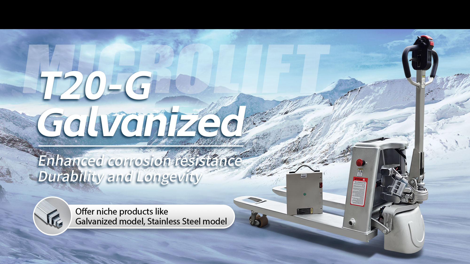 T20-G Galvanized Hand Pallet Trucks