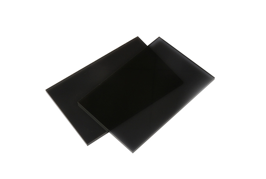 Measures to prevent black glass sheet from cracking