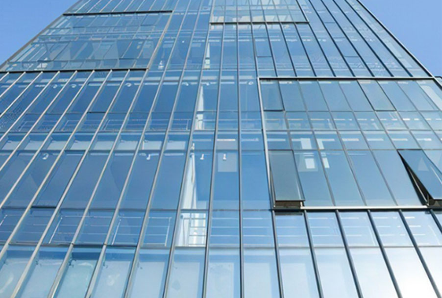 Control points of energy saving design of glass curtain wall