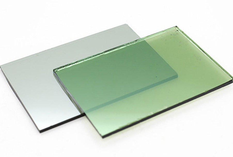 Green tinted glass plays an important role in various fields