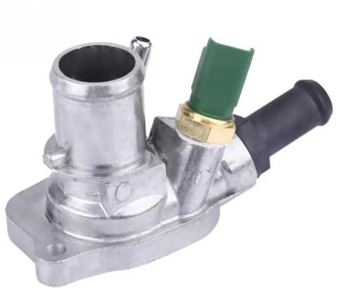 Engine Coolant Thermostat Aluminum 55202176 55194029, for Alfa Romeo, for Fiat 500 Grande Punto 1.2 55193669 01338271 55593508