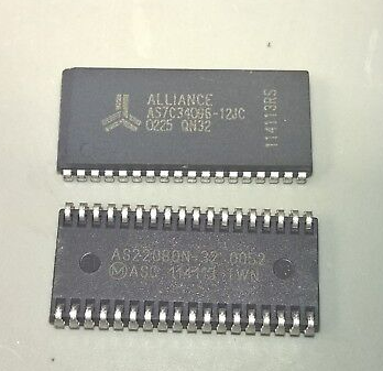 AS7C34096-12JC 5V/3.3V 512K × 8 CMOS SRAM
