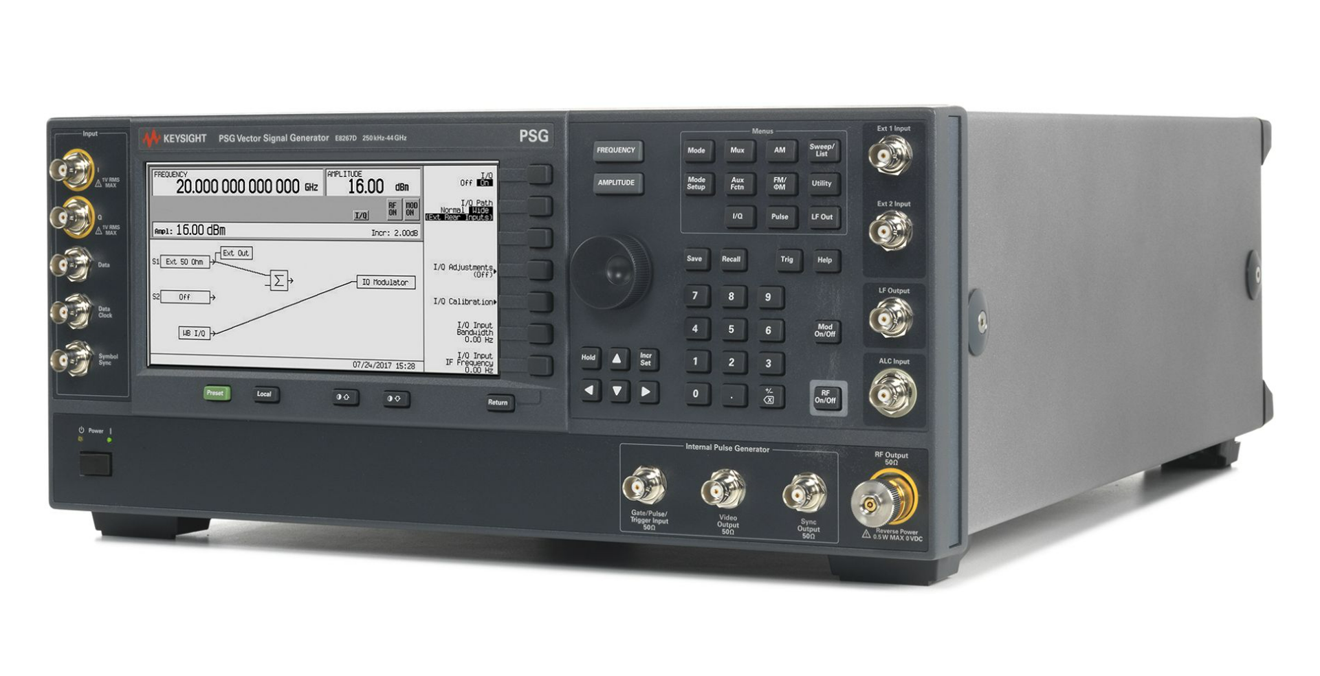 E8267D PSG Vector Signal Generator, 100 kHz to 44 GHz