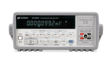34420A Nano-Volt/Micro-Ohm Meter, 7.5 Digit