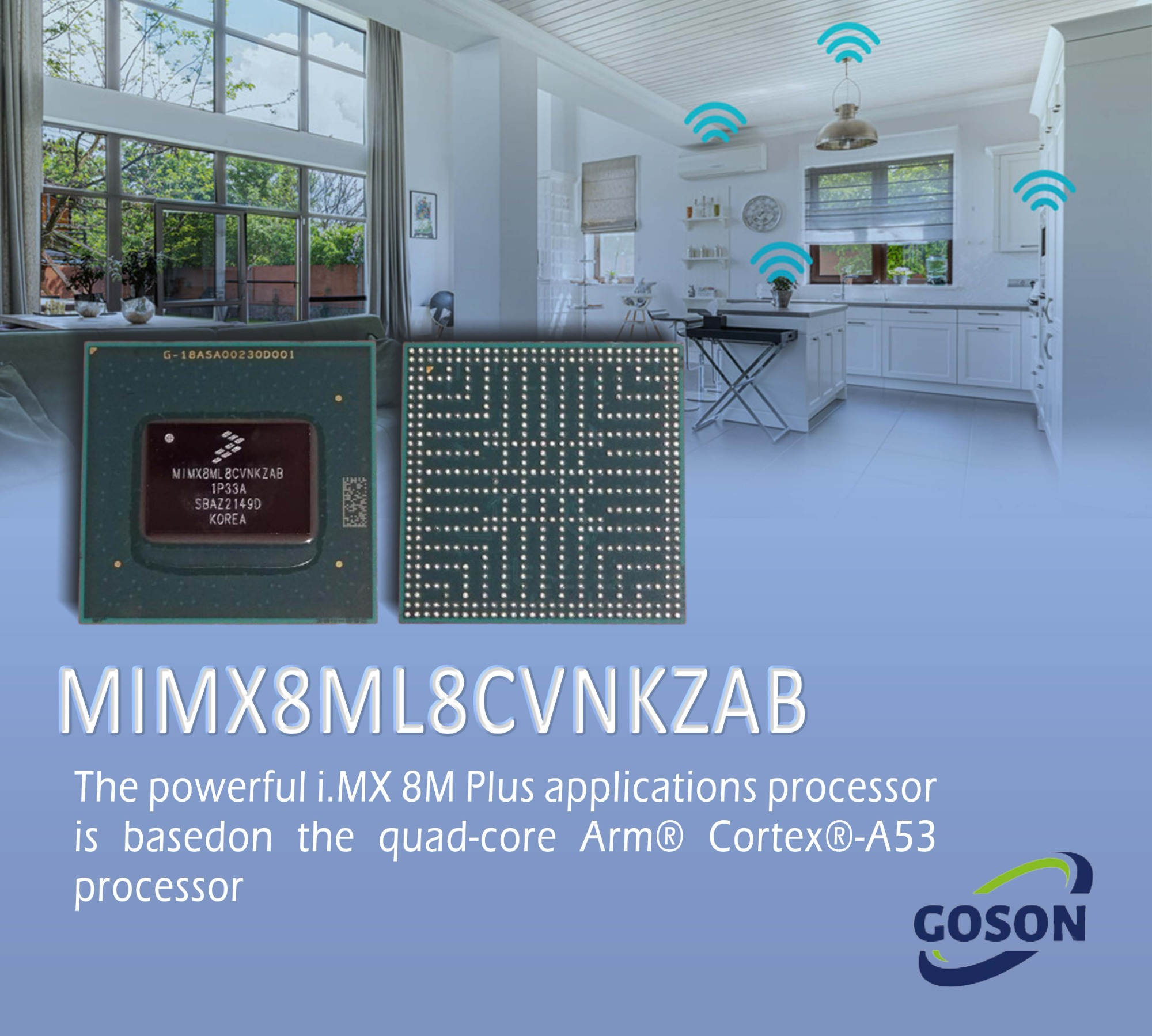 MIMX8ML8CVNKZAB | NXP Semicon | New&Original chips,Electronic Components