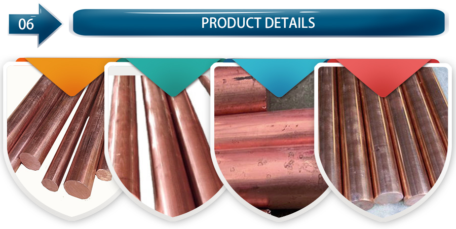 Nickel-stannum Copper Rod