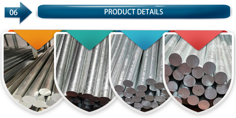 Zinc-iron Alloy Rod