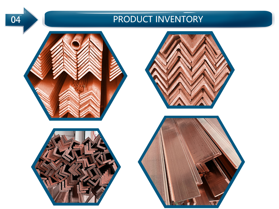 Triangle Shaped Copper Profiles