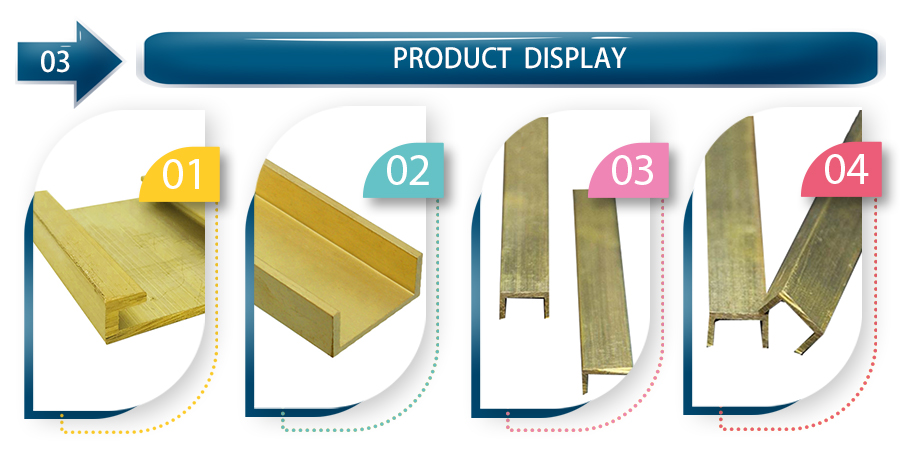 Slot Shaped Brass Profiles