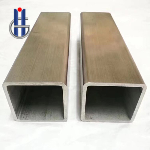 Titanium square tube