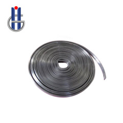Application of lead alloy strip