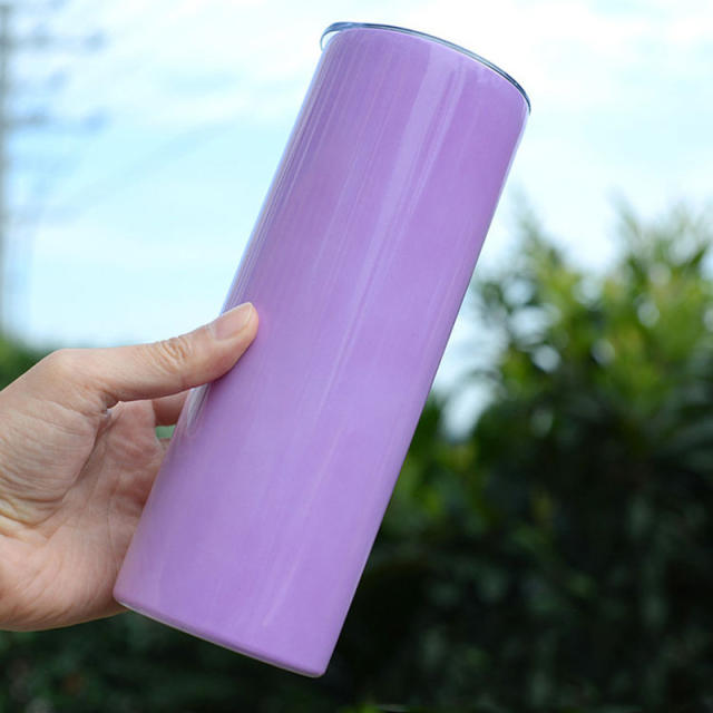 20oz Stainless Steel Straight Tumblers Uv Changing Sublimation Blanks