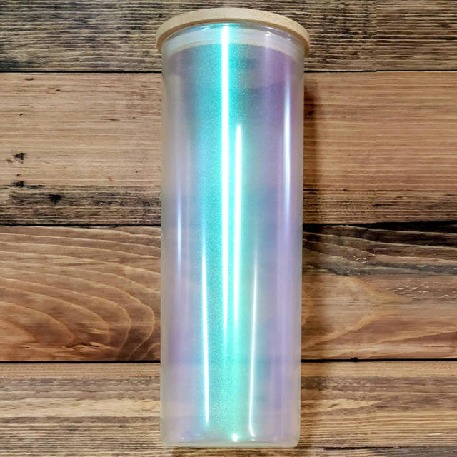 25oz Iridescent Glass Can Sublimation Blanks