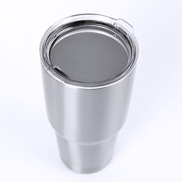 20/30 oz Stainless Steel Travel Tumbler Sublimation Coffee Mugs with Lid and Plastic Straw