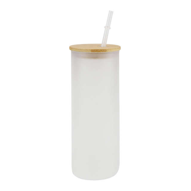 25oz Clear Glass Beer Can Sublimation Glass Tumblers