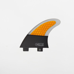 F25300 SURF FIN HONEYCOMB CARBON