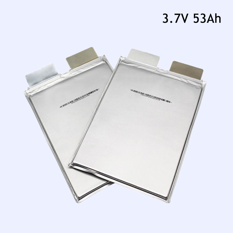 Grade A brand new 3.7V 53Ah nmc pouch rechargeable battery for forklift tricycle two wheeler motor etc