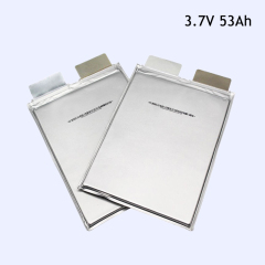 Grade A brand new 3.7V 53Ah nmc pouch rechargeable battery for forklift tricycle two wheeler motor etc