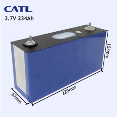 CATL 3.7v 234ah Rechargeable Battery Nmc cell Li Ion battery for Solar Energy System EV
