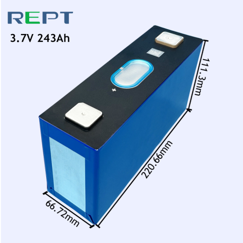 REPT Grade A new 3.7V 243ah nmc battery large capacity lithium ncm battery for solar EV