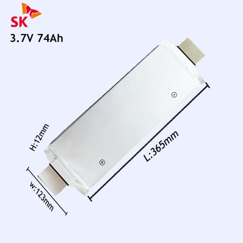 Wholesale 3.7V 74ah lithium nmc cells li-ion battery for motorcycle electric car ebike scooter golf cart