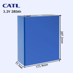 CATL hot sale 6000 cylce life prismatic 280ah lifepo4 solar storage battery 3.2V 280Ah