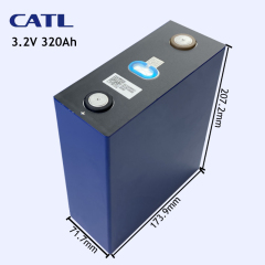 CATL lifepo4 320ah grade a 3.2V 320Ah prismatic lfp lithium iron phosphate battery for EV Solar