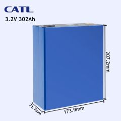 Горячая продажа CATL новый 3.2v 302ah lifepo4 аккумуляторные батареи для солнечной системы EV