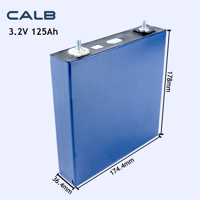 Brand new CALB 125Ah 3.2V LiFePO4 Lithium Iron Phosphate Cells electric vehicles battery to make 12V 24V 48V etc battery pack
