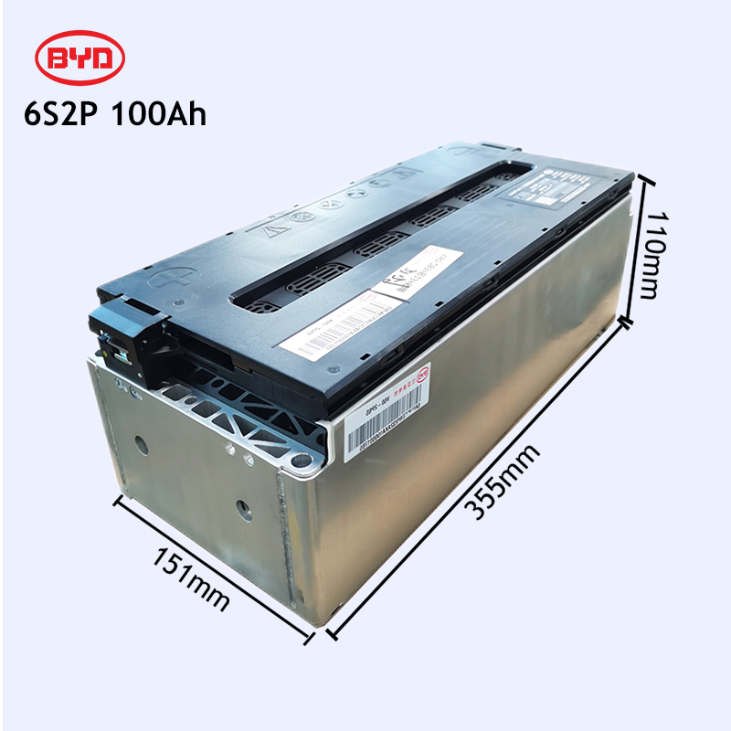 BYD 6S2P 22.2V 100Ah NCM Lithium ion Leaf EV Battery Module with 2P6S 3.7V 50Ah leaf battery module