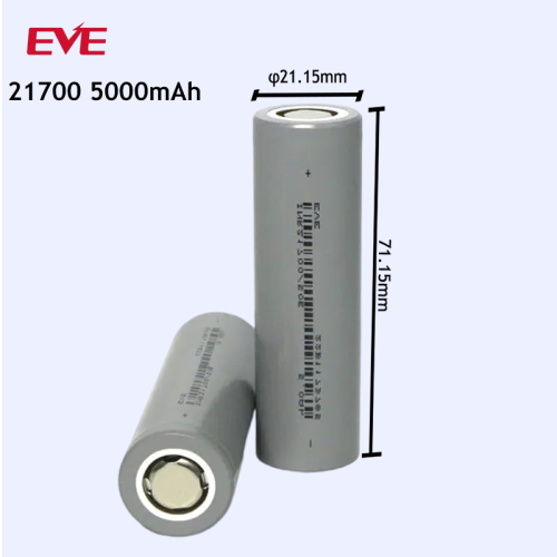 Wholesale EVE 21700 5000mah nmc batterie 3.7v 21700 INR21700/50E 3.6V 5ah rechargeable battery