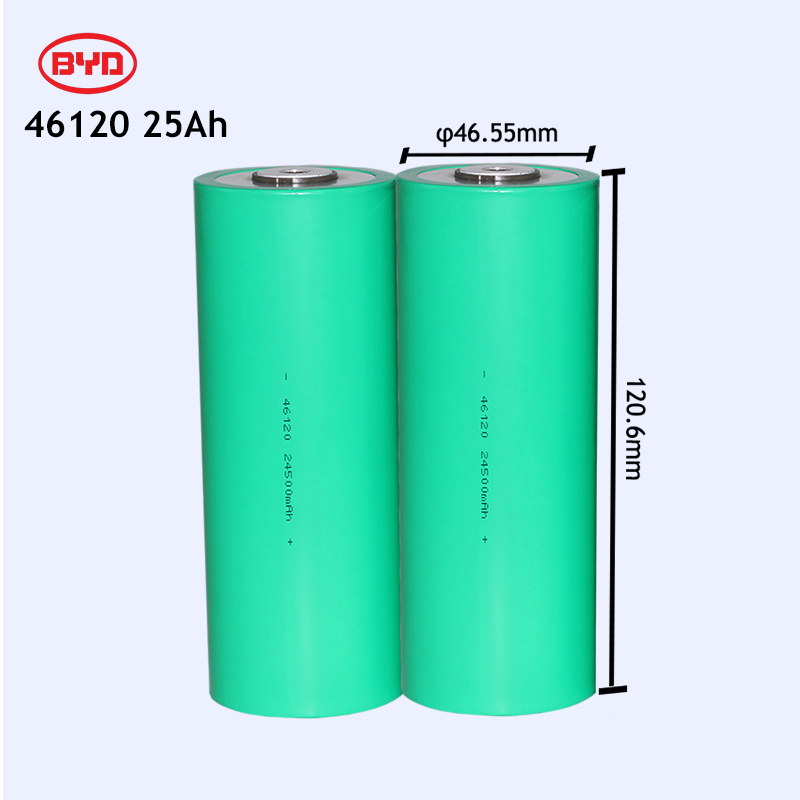 Brand new BYD 46120 lifepo4 cell 25ah 3.2V cylindrical lithium battery for E-bike motor Scooters FC46120P