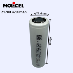 Molicel p42a 10C battery 3.7V 4200mAh 21700 battery cylindrical lithium ion batteries for drones INR-21700-P42A