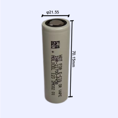 Brand new Molicel 21700 3.7V 4500mAh cylindrical rechargeable batteries INR-21700-P45B