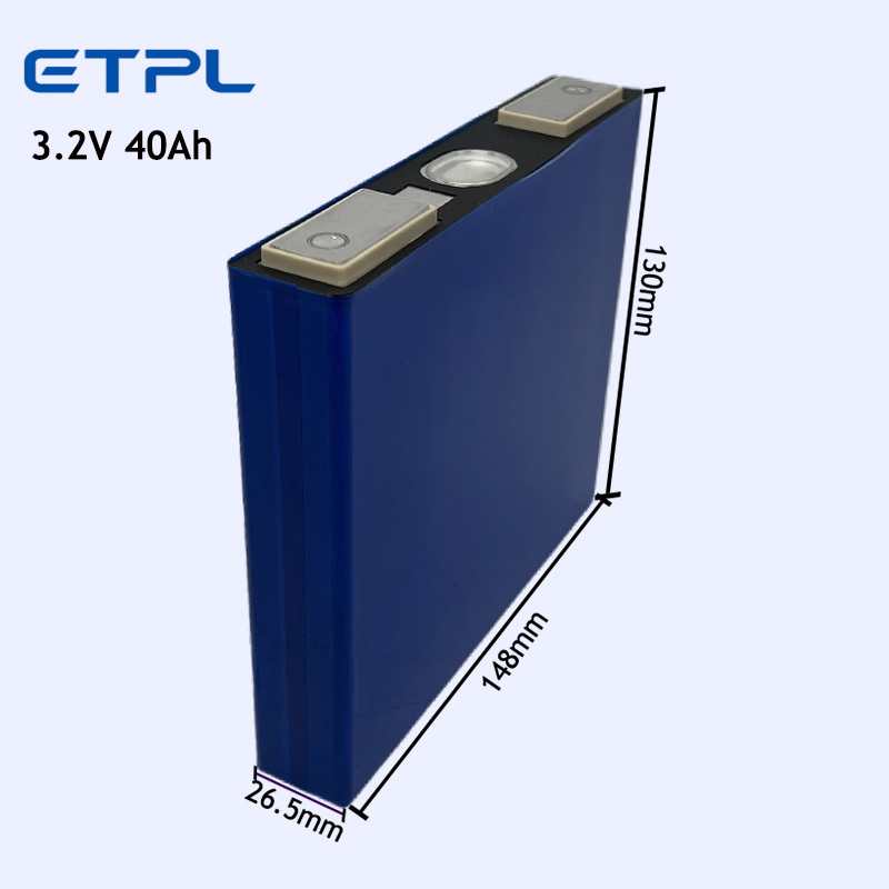 Grade A 40ah lithium ion battery 3.2V lifepo4 battery for Two-wheeled vehicle Three-wheeled vehicle
