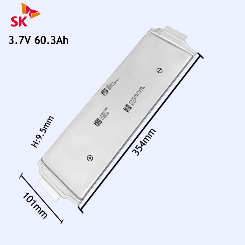 SK E603A 60.3Ah NCM Pouch Battery | Original SK Innovation Cell