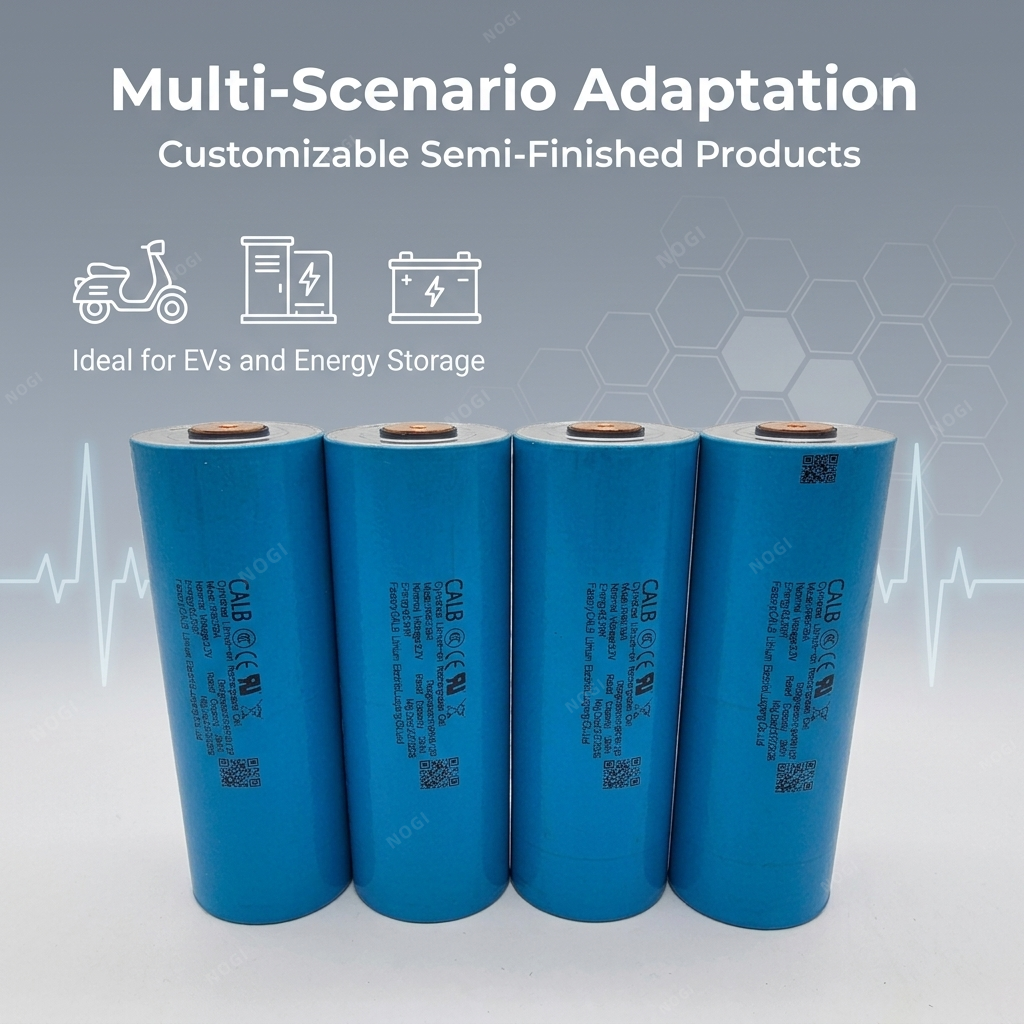 CALB 3.2V 26Ah Grade A LiFePO4 Cylindrical Cell 22C high discharge rate LFP cell For E-bike E-scooter E-tricycle