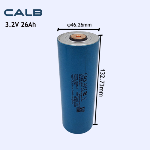 CALB 3.2V 26Ah Grade A LiFePO4 Cylindrical Cell 22C high discharge rate LFP cell For E-bike E-scooter E-tricycle